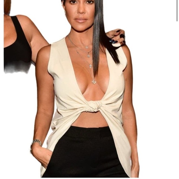 COS Knot Front Tank Top - Picture 1 of 5